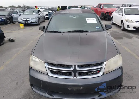 2014 Dodge Avenger Se из США, поврежденный, VIN 1C3CDZAB9EN182530